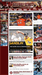 Mobile Screenshot of baseballscoutz.com